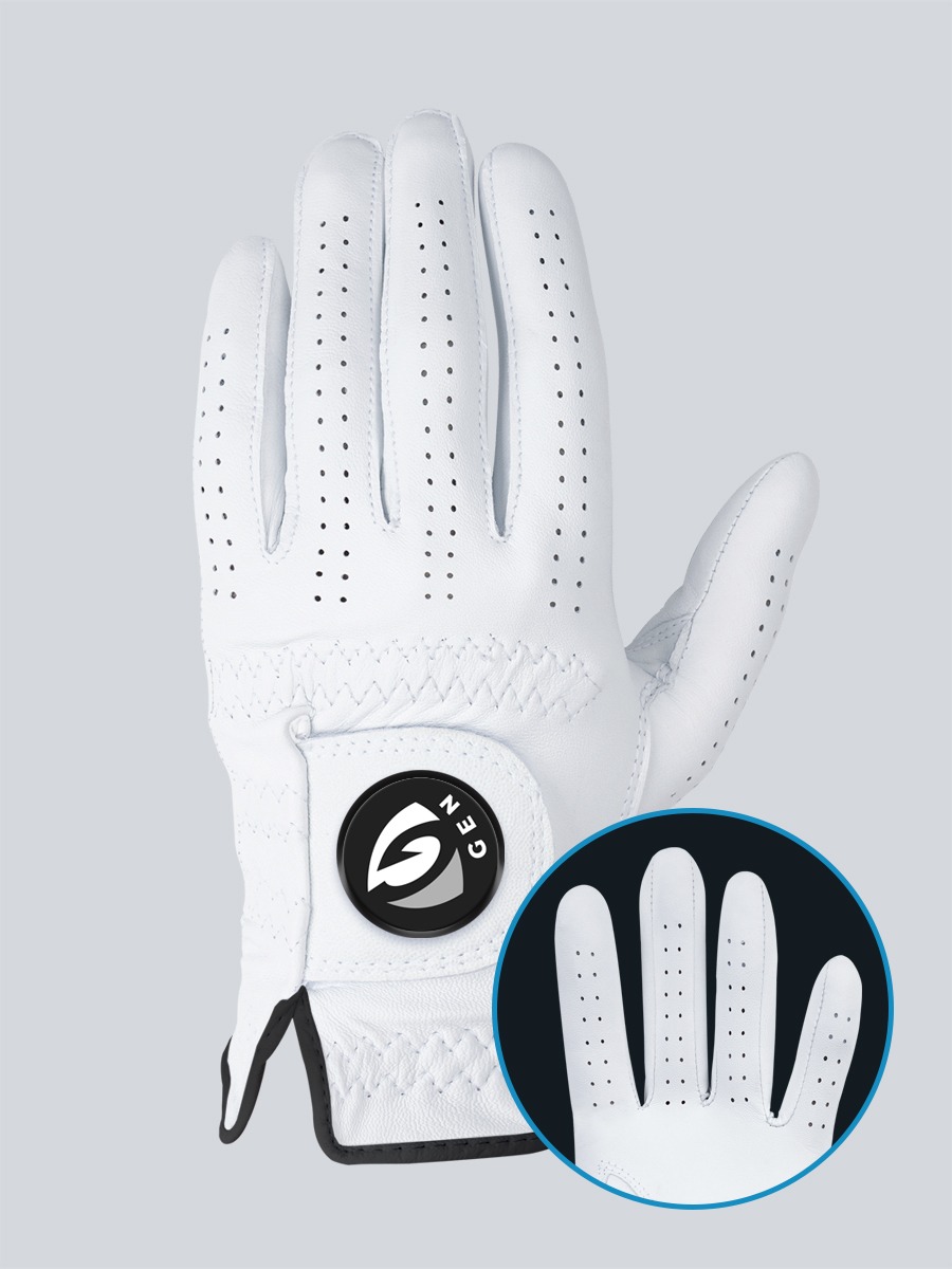 Gen Anti-SLip Natural Sheepskin Golf Gloves